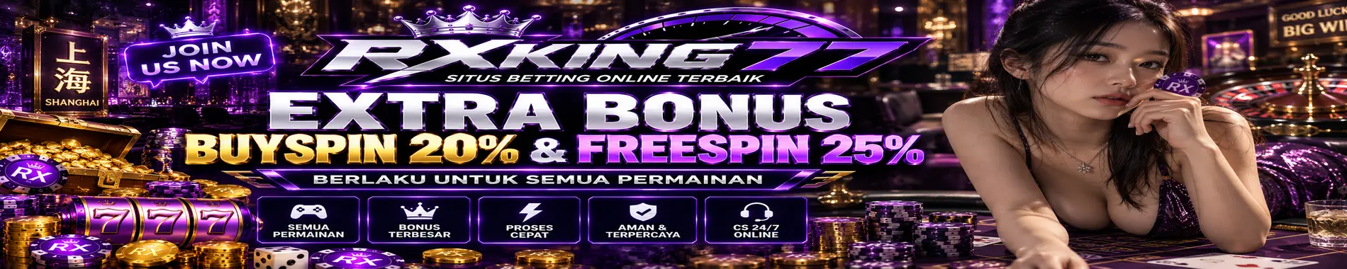 EXTRA BONUS BUYSPIN 20% % FREESPIN 25% PGSOFT & PRAGMATIC PLAY